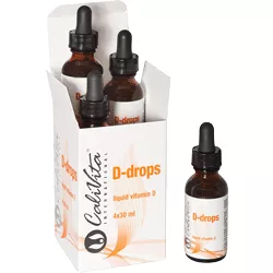 Pakiet D-Drops liquid vitamin D (3+1 za grosz)